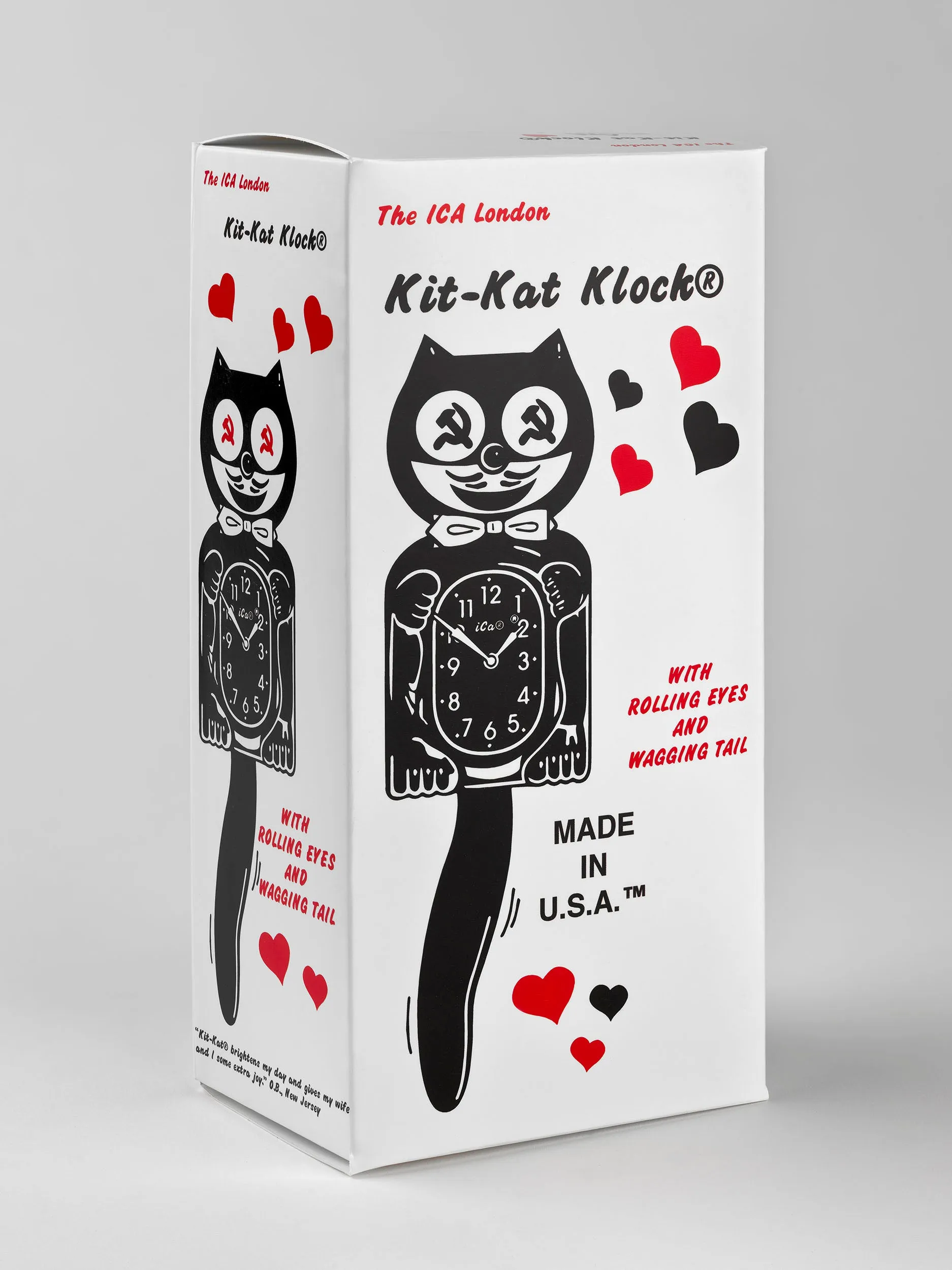 Mathieu Malouf: Kit Cat Klock, 2019