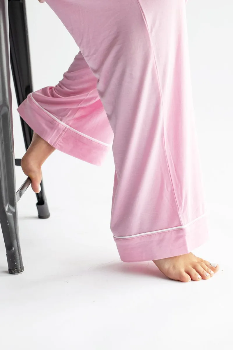 Middle of the Night Pajamas - Light Pink - Final Sale