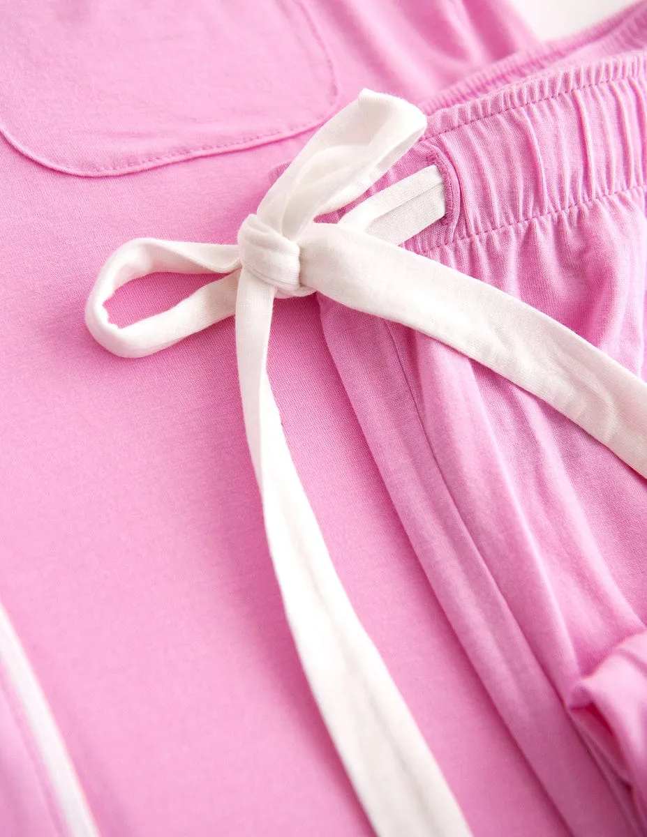 Middle of the Night Pajamas - Light Pink - Final Sale