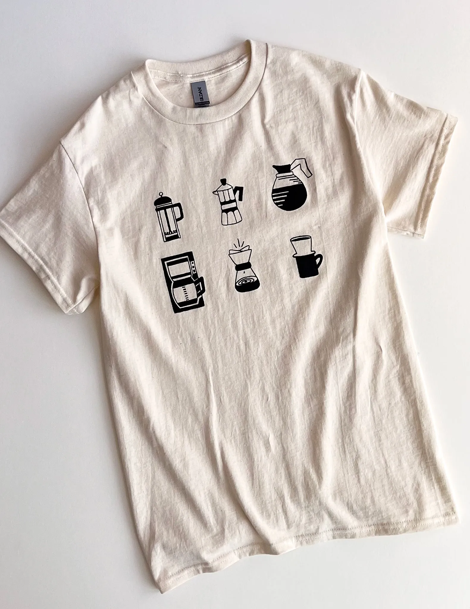 Morning Coffee Sketched Tee