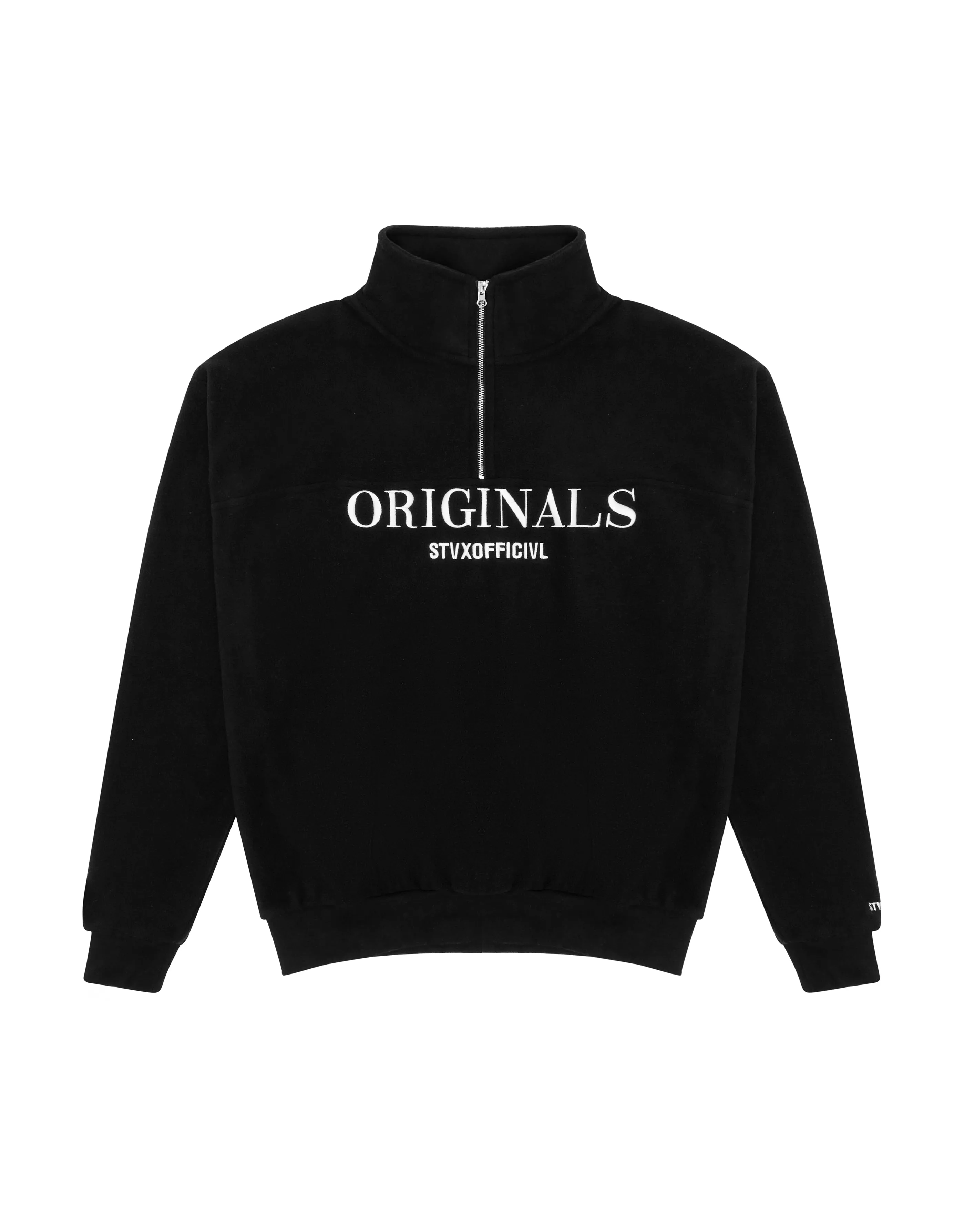 Originals Polar Fleece 1/4 Zip - Black