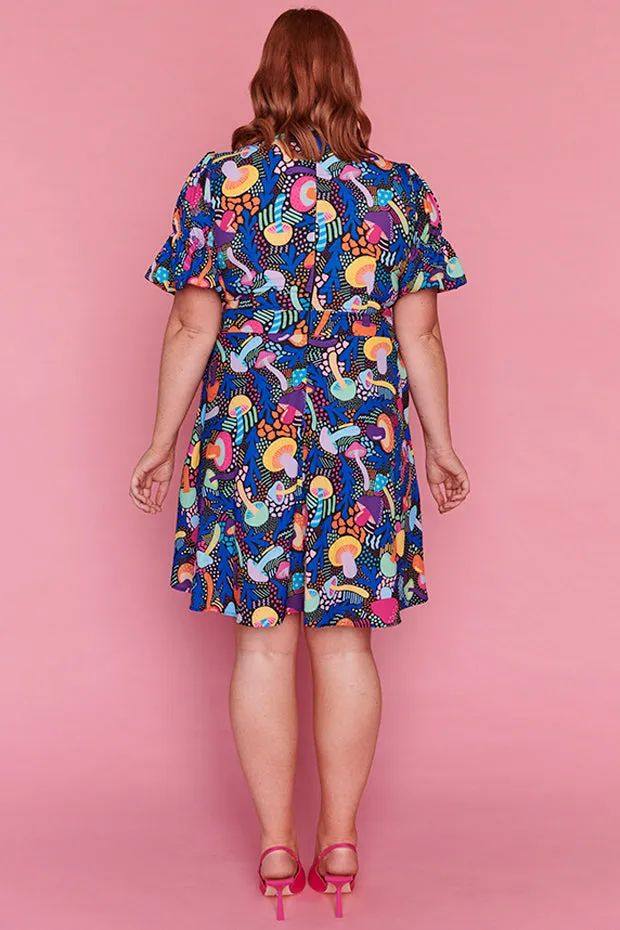 Parker Rainbow Shrooms Dress