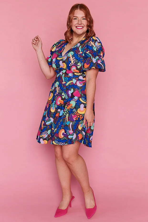 Parker Rainbow Shrooms Dress