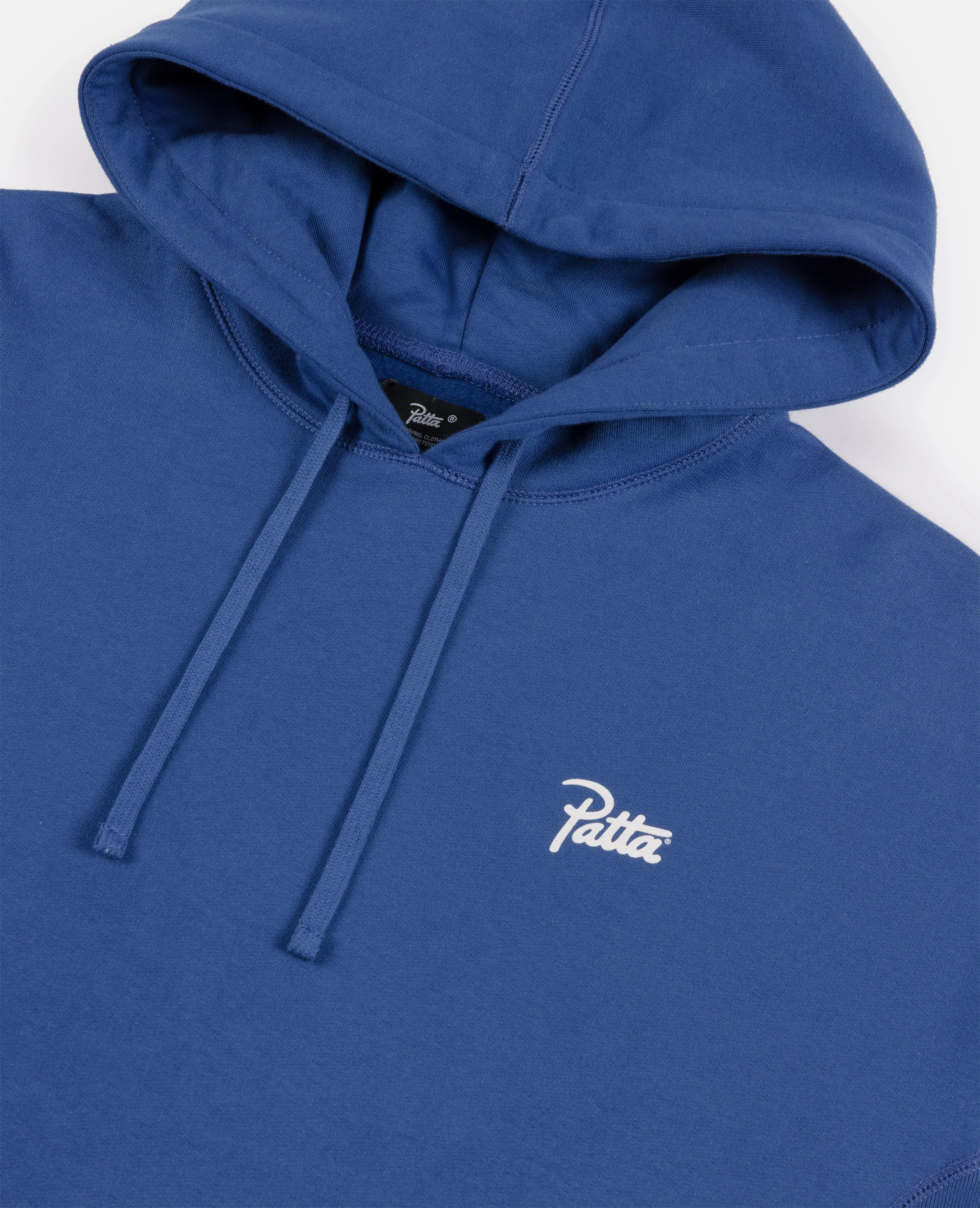 Patta Basic Hooded Sweater (Monaco Blue)