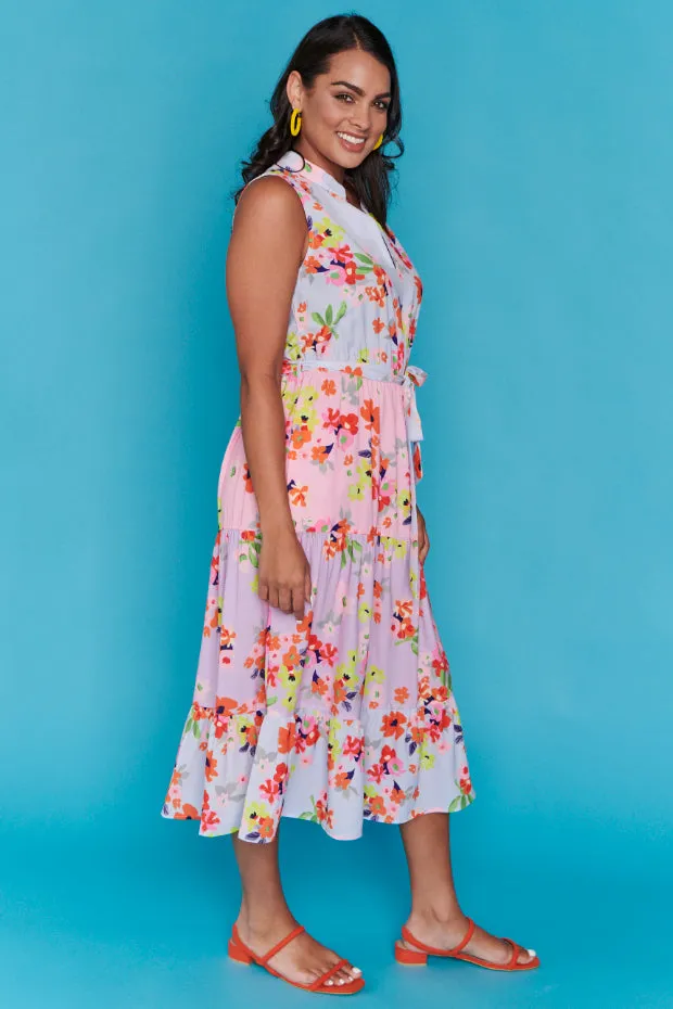 Paxton Mixed Cherry Blossom Dress