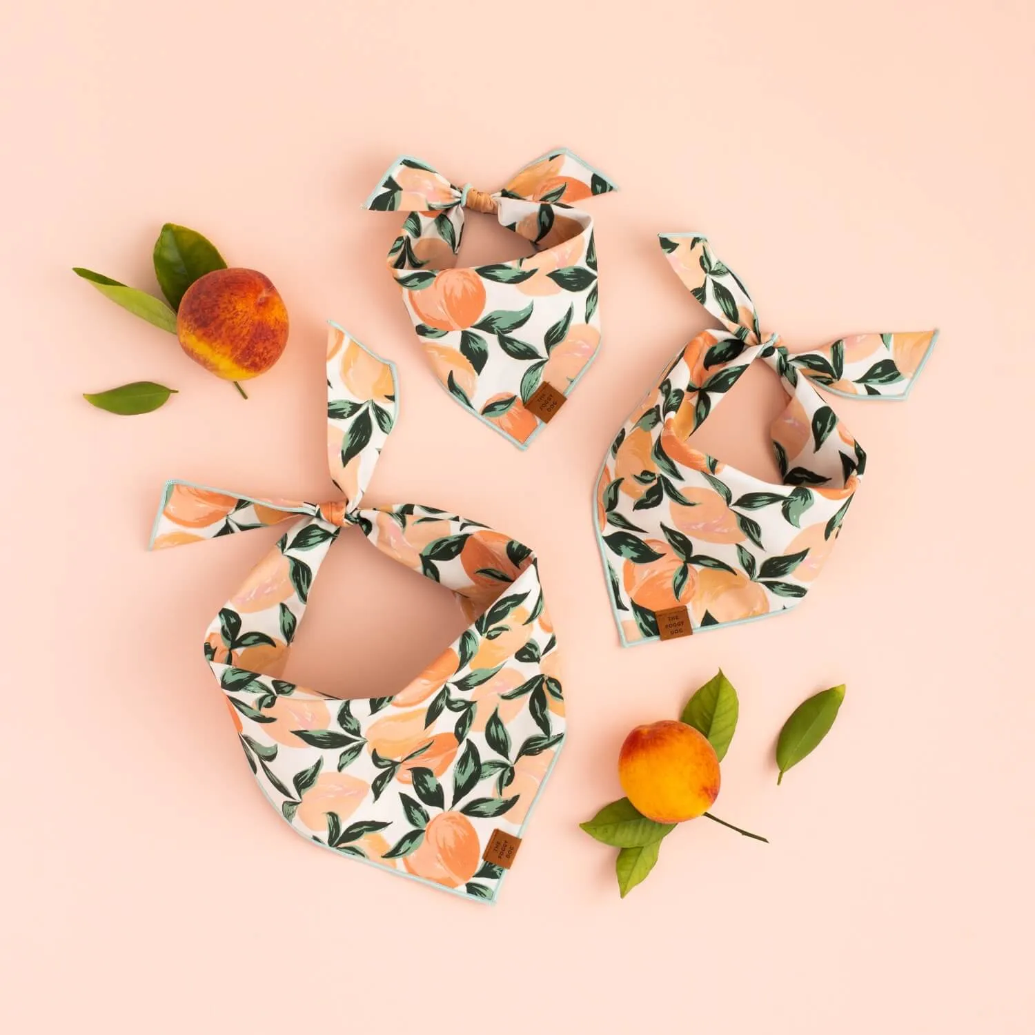 Peaches and Cream Dog Bandana