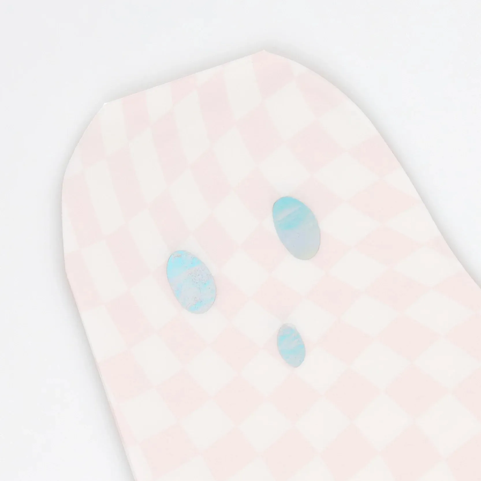 Pink Checker Ghost Napkins