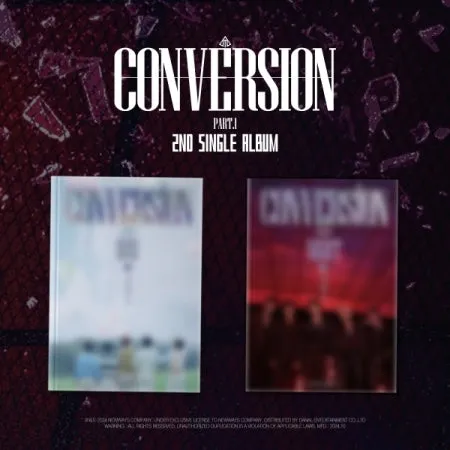 (PRE-ORDER) ASC2NT - [CONVERSION PART.1] 2nd Single Album DAY Version