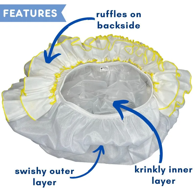 Protex "RUFFLES" Double-Lined Cover