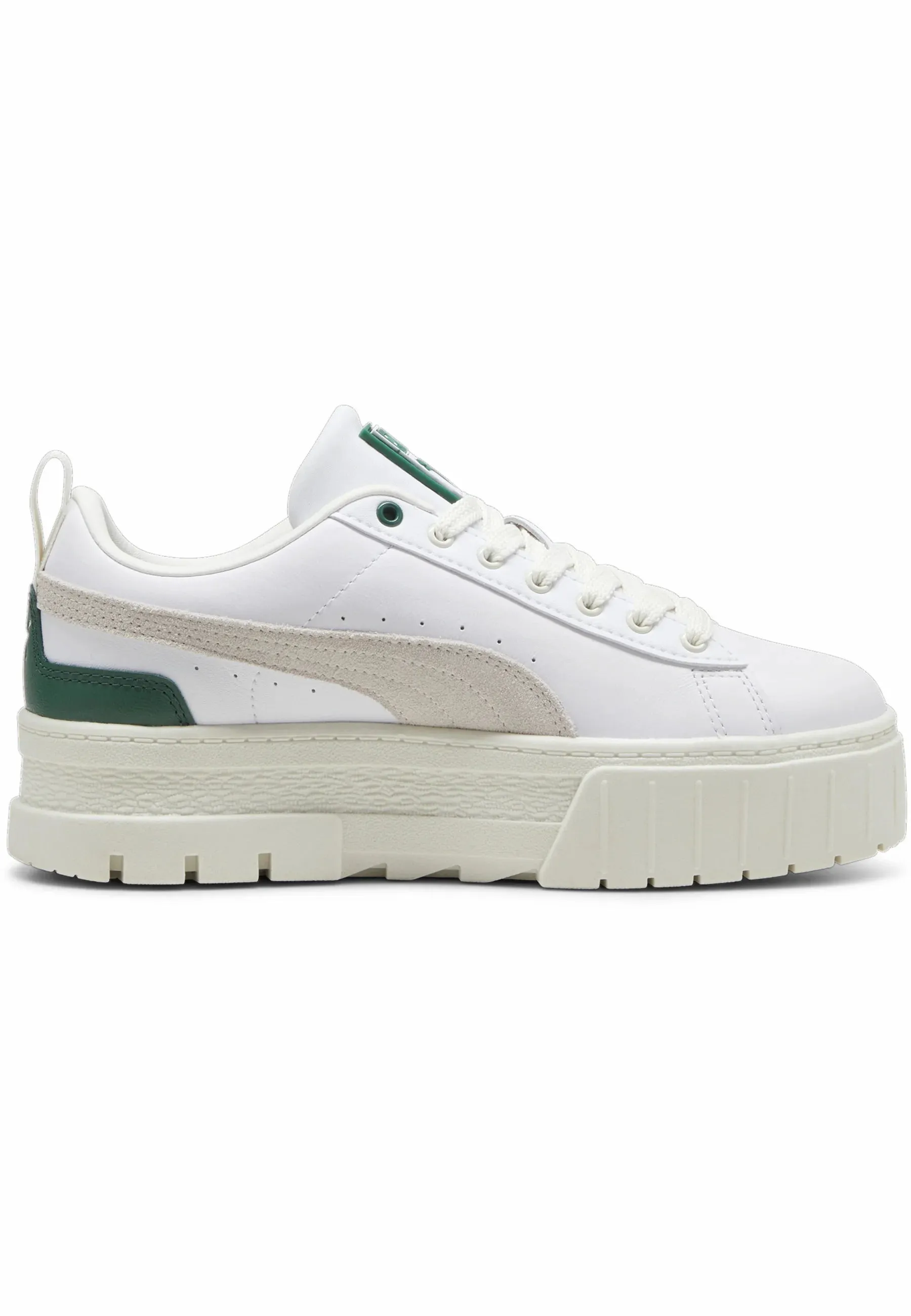 Puma - Mayze Leather White/Green