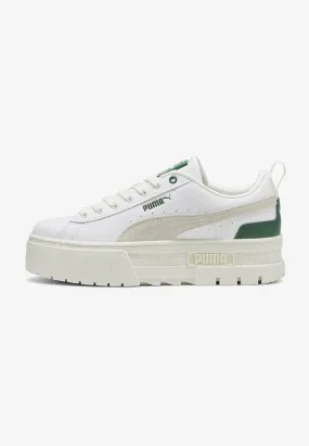 Puma - Mayze Leather White/Green