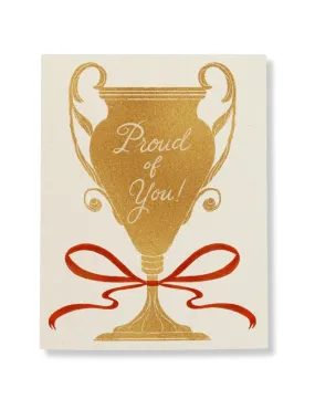 "Proud of you" Card