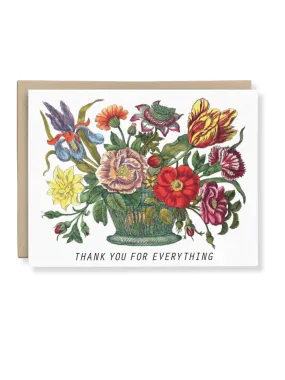 "thank you for everything" Card