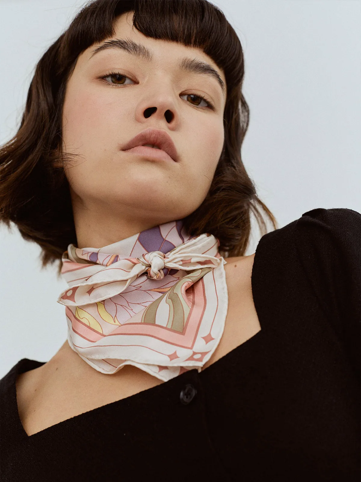 "The Dreamer" Bandana Silk Scarf