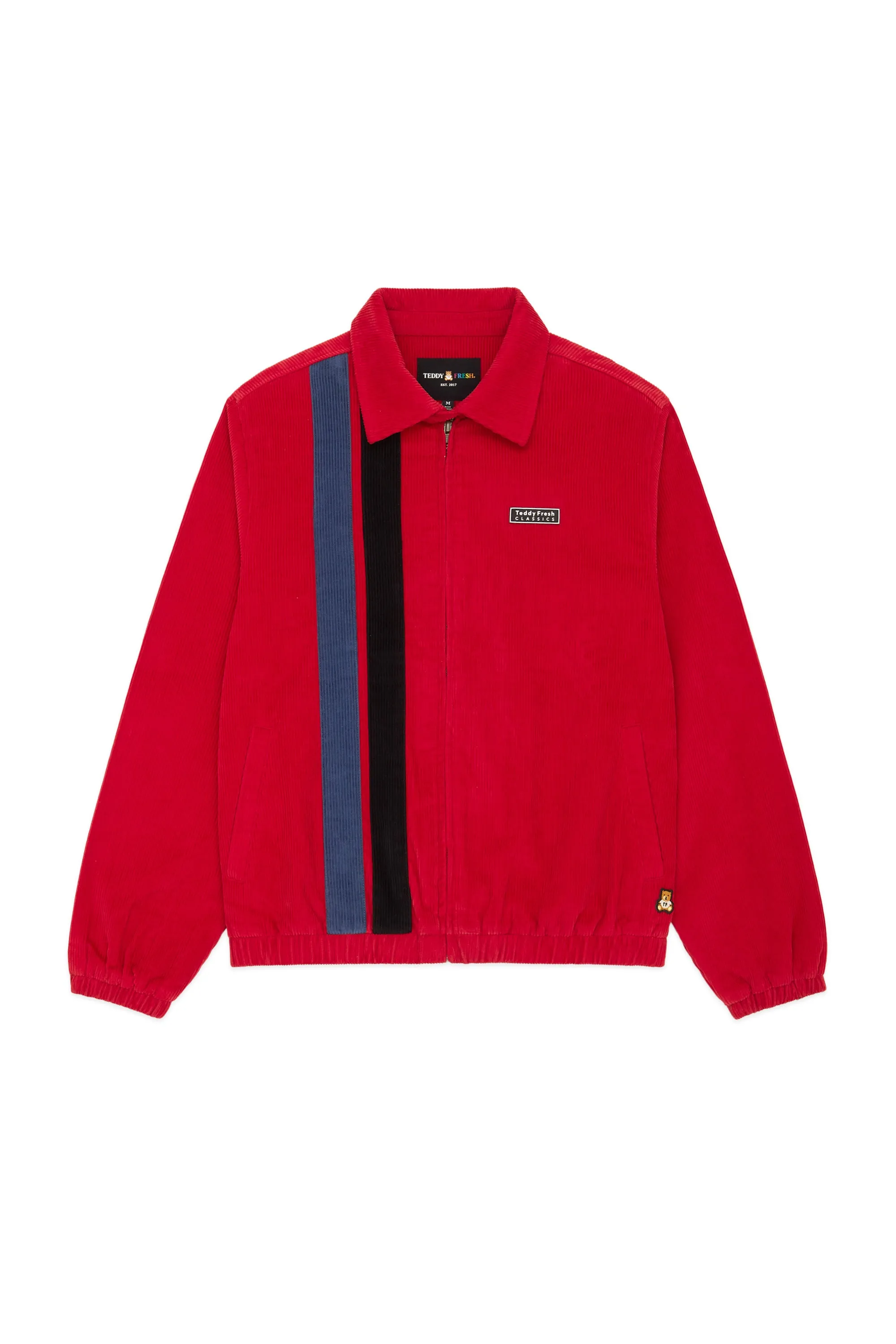 Racing Stripe Corduroy Jacket