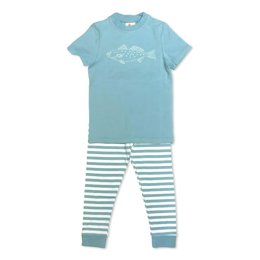 Short Sleeve Speckled Trout Sleepwear