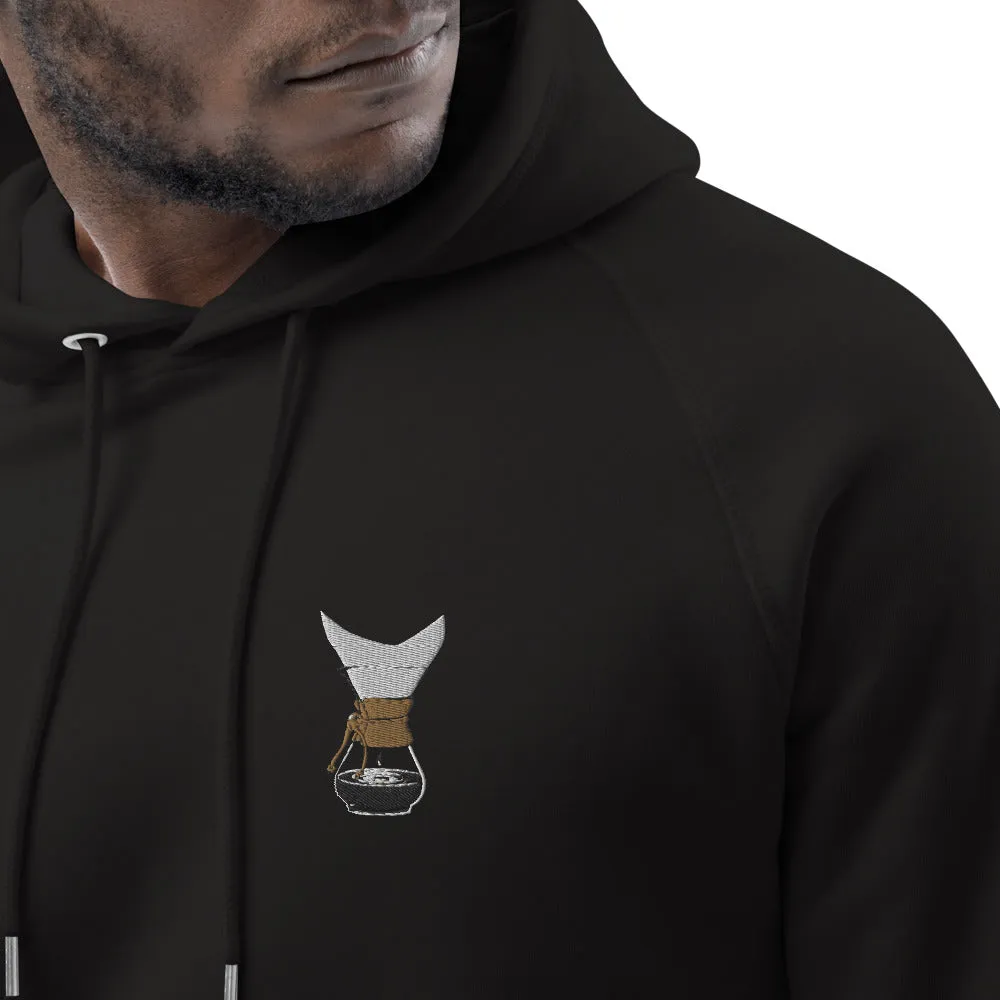 Sophisticated Filter | Bestickter Bio Baumwoll Männer Hoodie