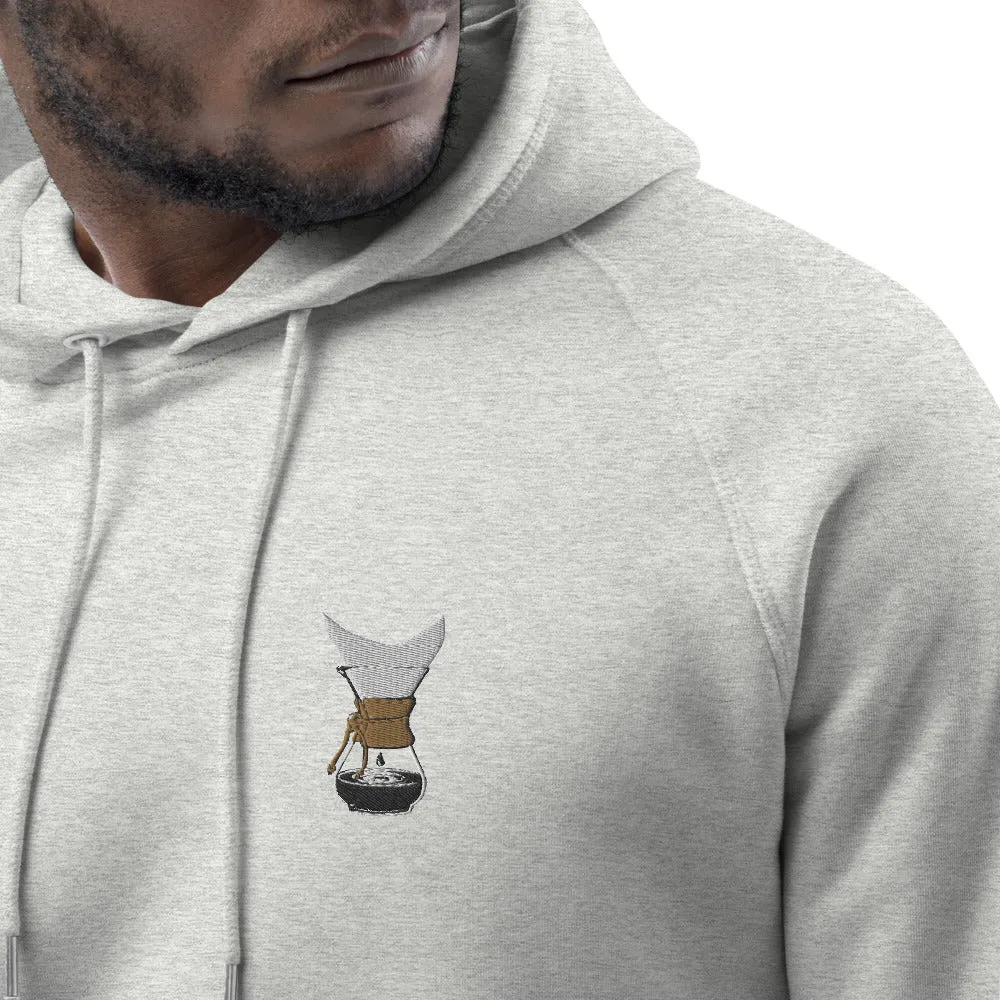 Sophisticated Filter | Bestickter Bio Baumwoll Männer Hoodie