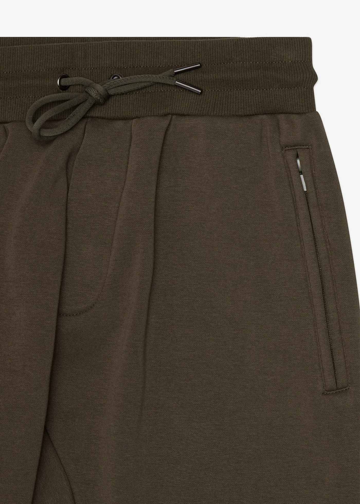 Stretch Fleece Jogger | Army Green