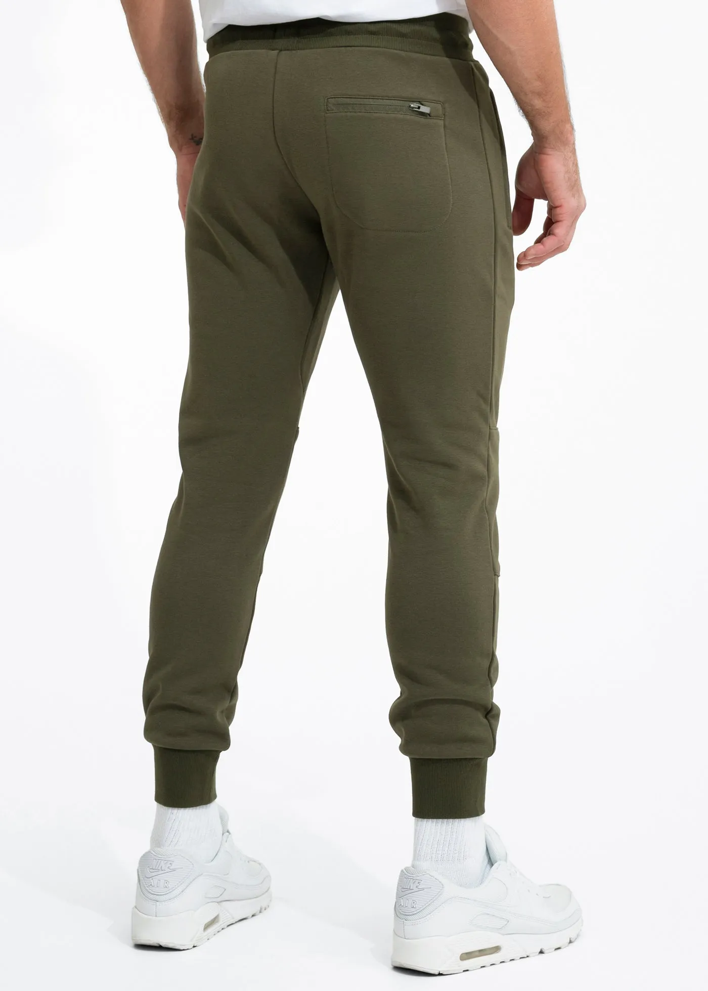 Stretch Fleece Jogger | Army Green