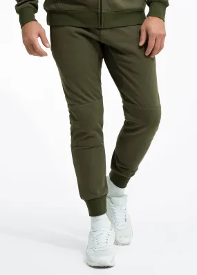 Stretch Fleece Jogger | Army Green