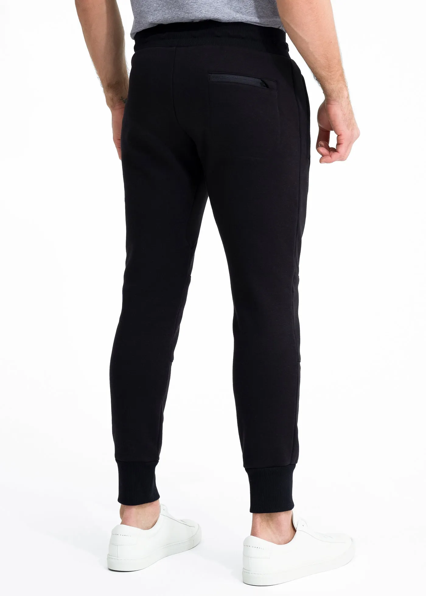 Stretch Fleece Jogger | Black