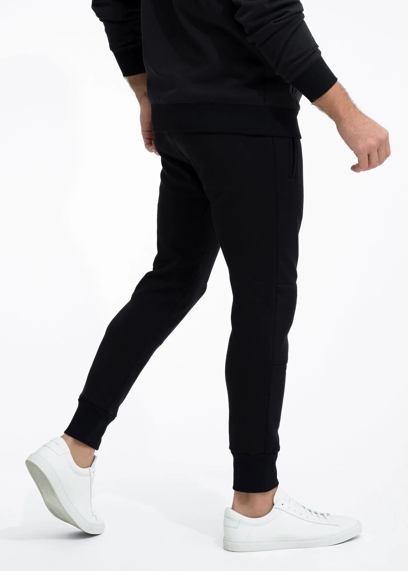 Stretch Fleece Jogger | Black