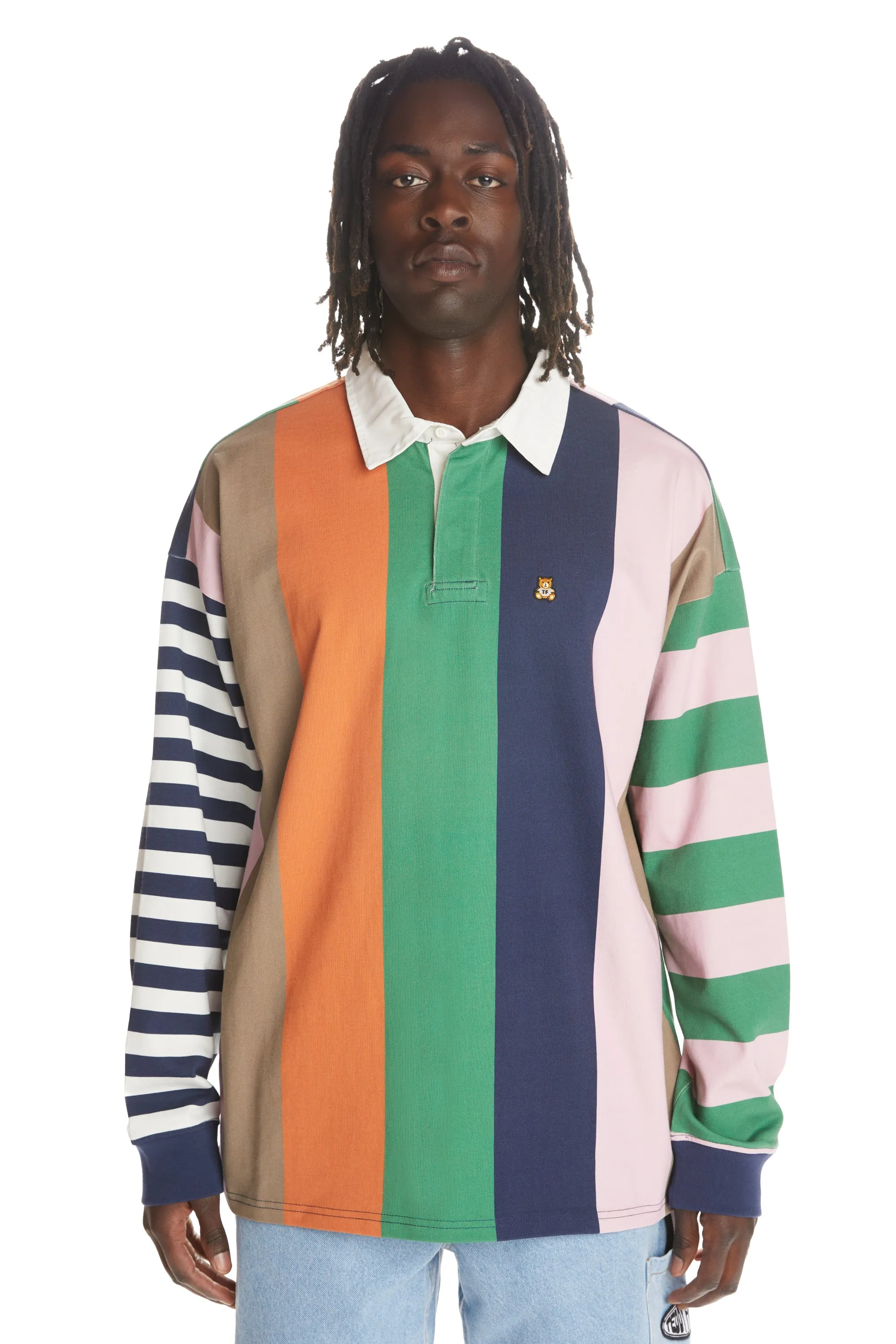 Stripe Block Polo