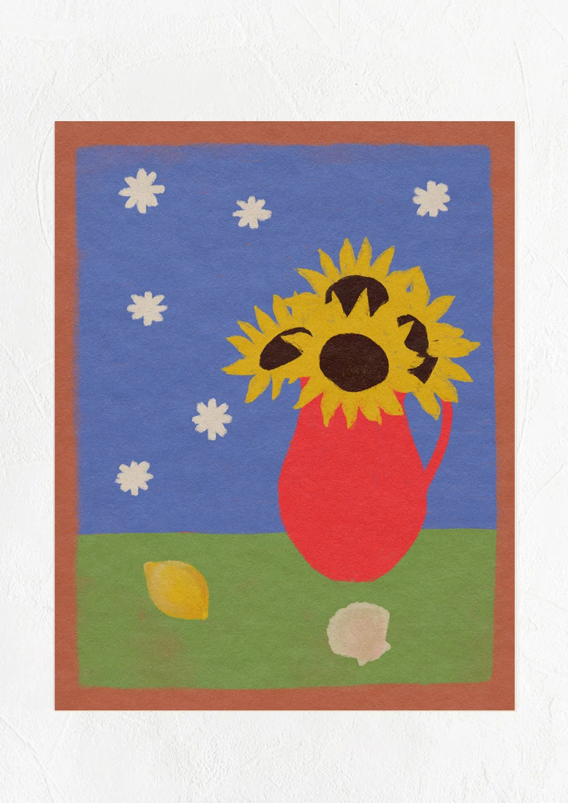 Sunflower Still Life Print