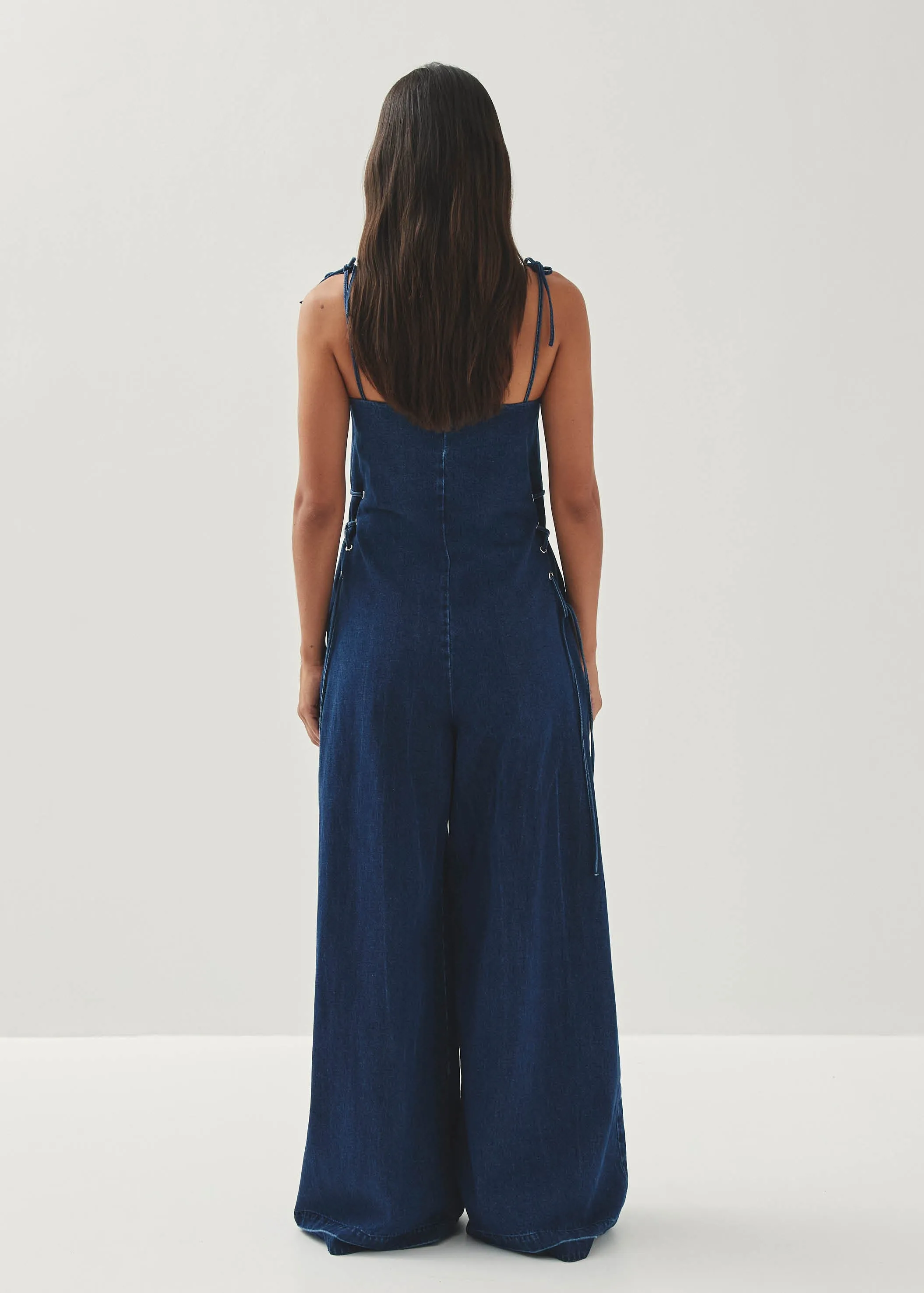 Tania Blue Denim Jumpsuit