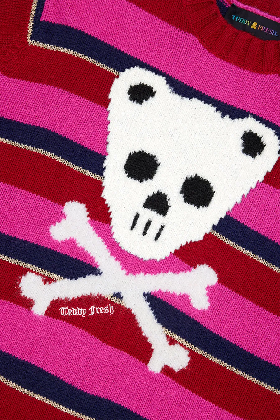 Teddy Skull And Crossbones Sweater