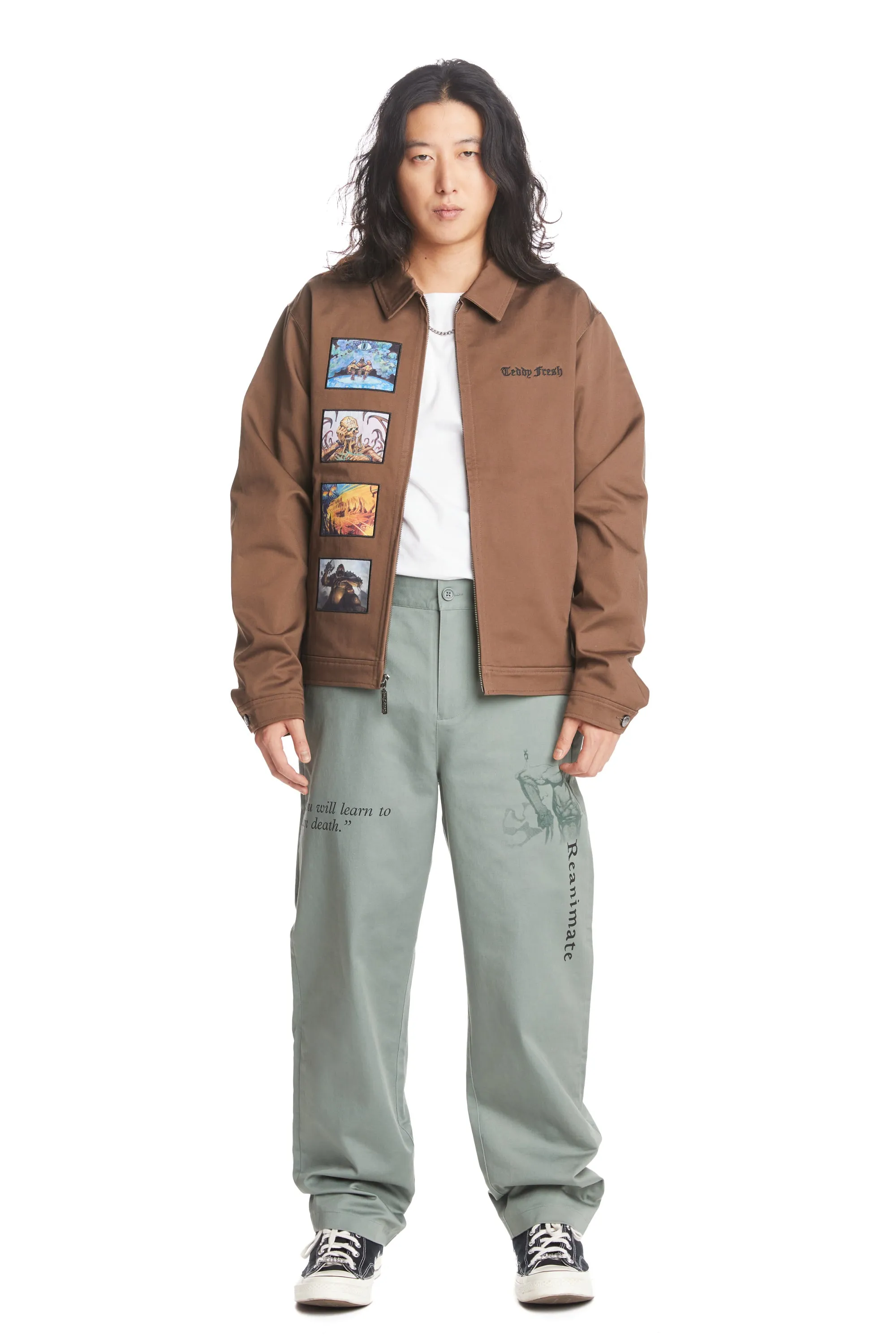 TF x Magic: The Gathering Patches Jacket