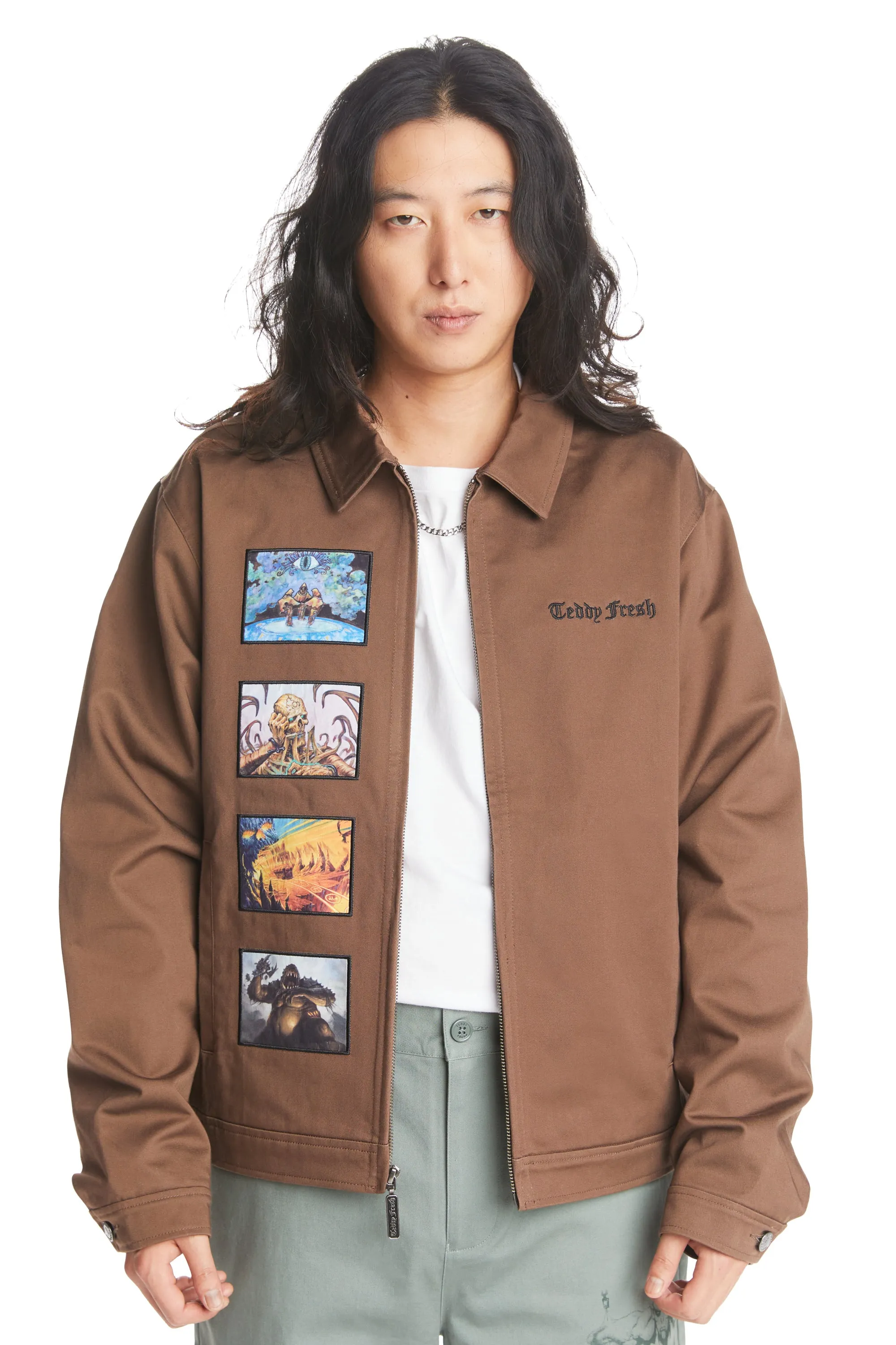 TF x Magic: The Gathering Patches Jacket