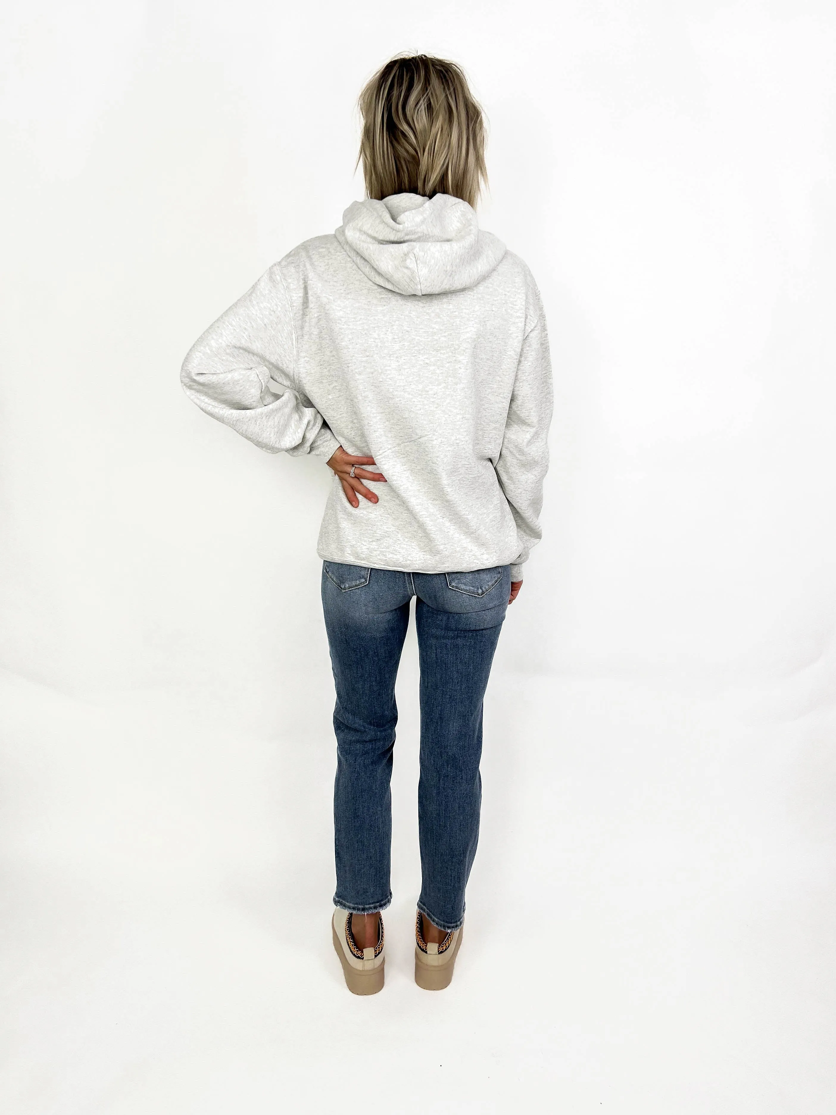 The Coffee Tarot Card Hoodie- HTHR OATMEAL