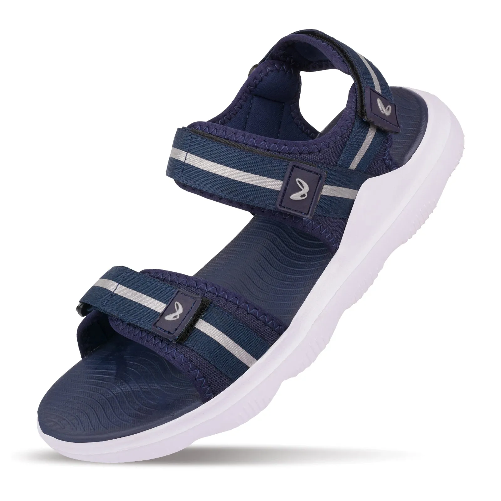 Walkaroo Mens Sandals  - WC4377 Navy Blue