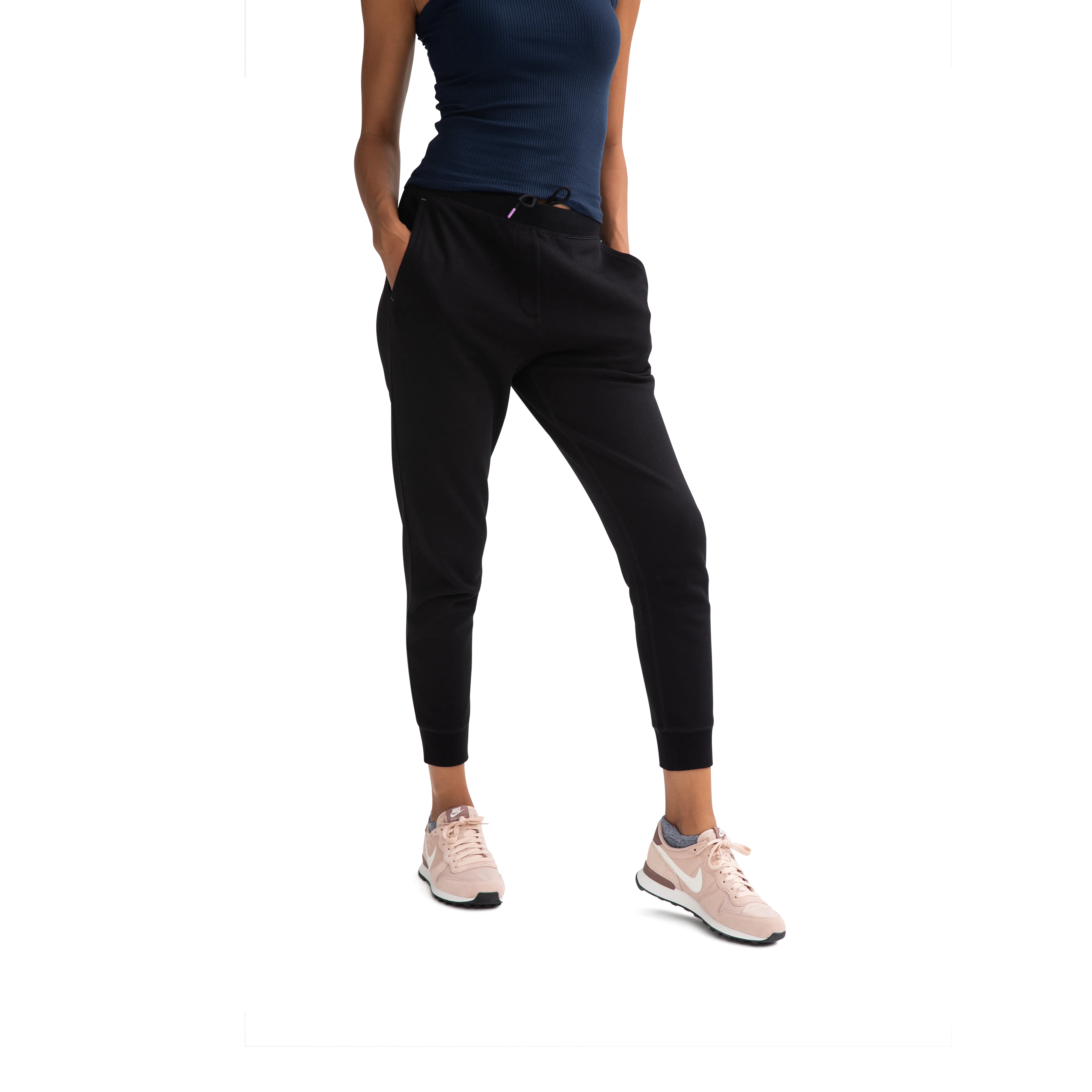 Women's Crew Neck T-Shirt & Sweatpants 4-Pack