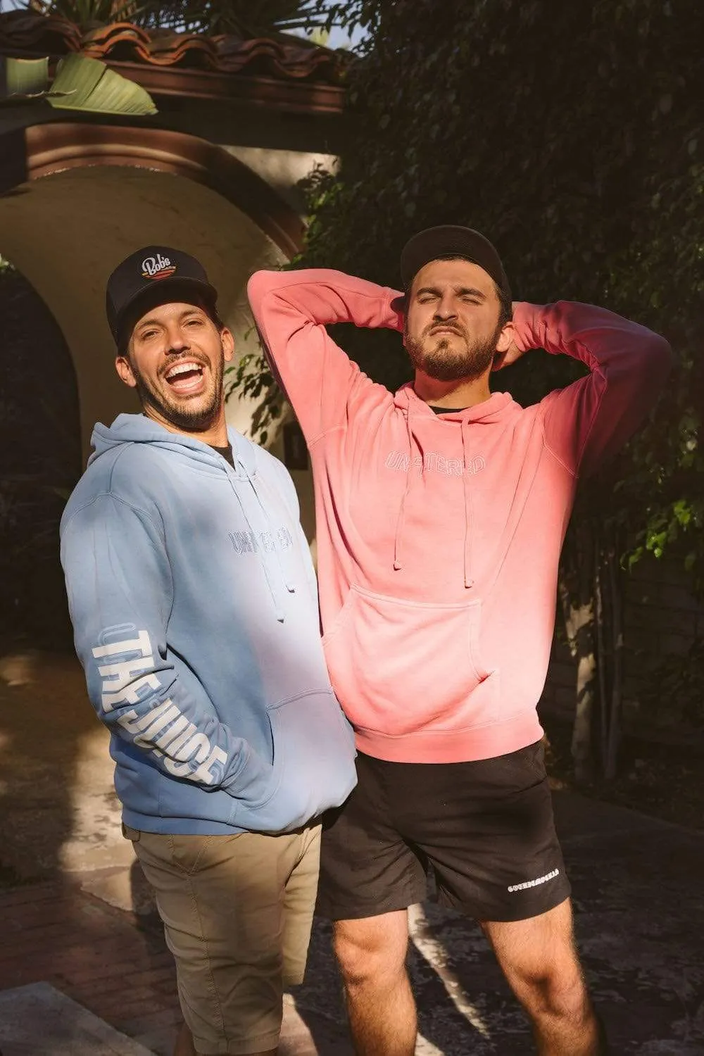 Zane and Heath Pink The Juice and The Funny Hoodie